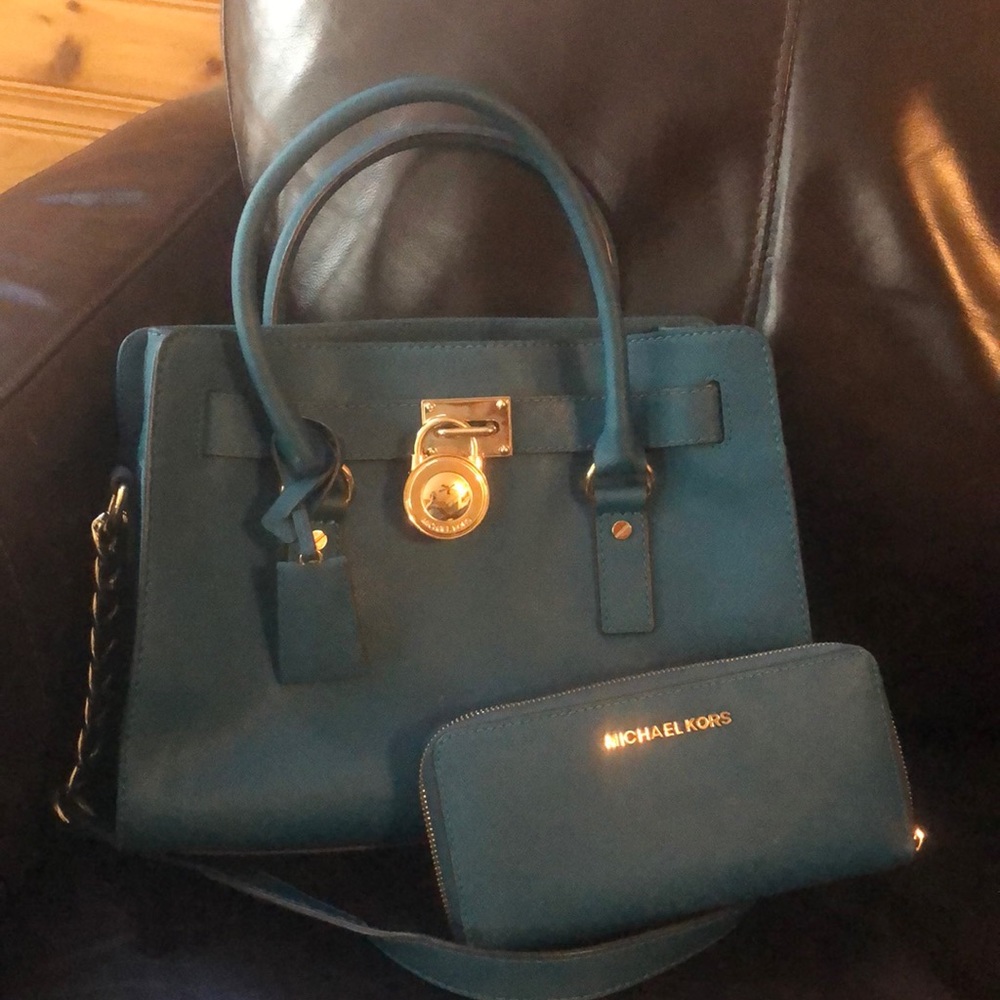 Michael Kors handbag & wallet set